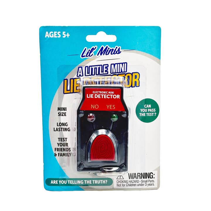 Mini Lie Detector - Prank Gift Keychain for Detecting Lies for wholesale by Island Dogs
