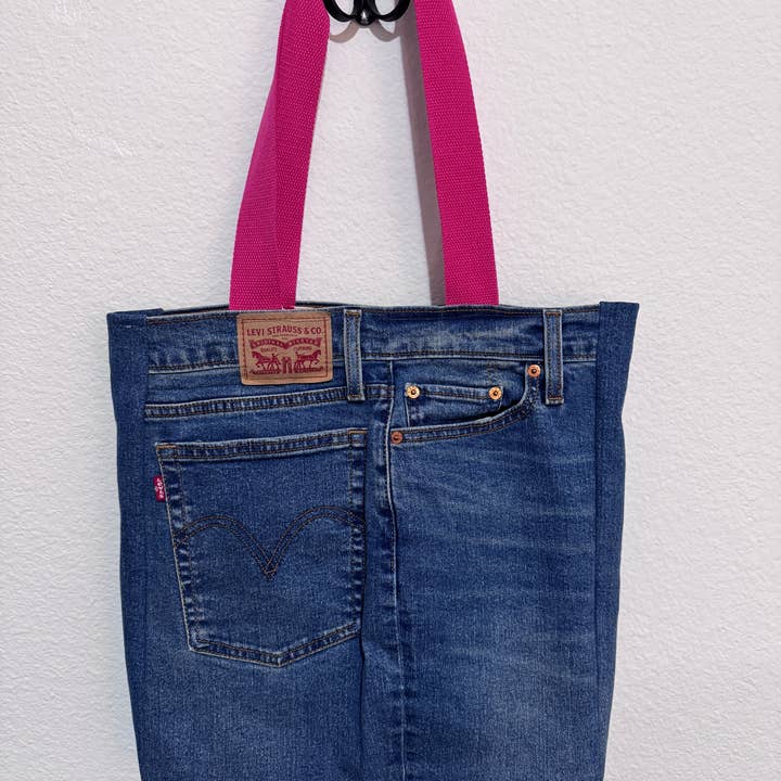 Indigo Bags - Wholesale Tote Bag - Women's - Levi's Upcycled Denim Tote Bag – roses & hearts4