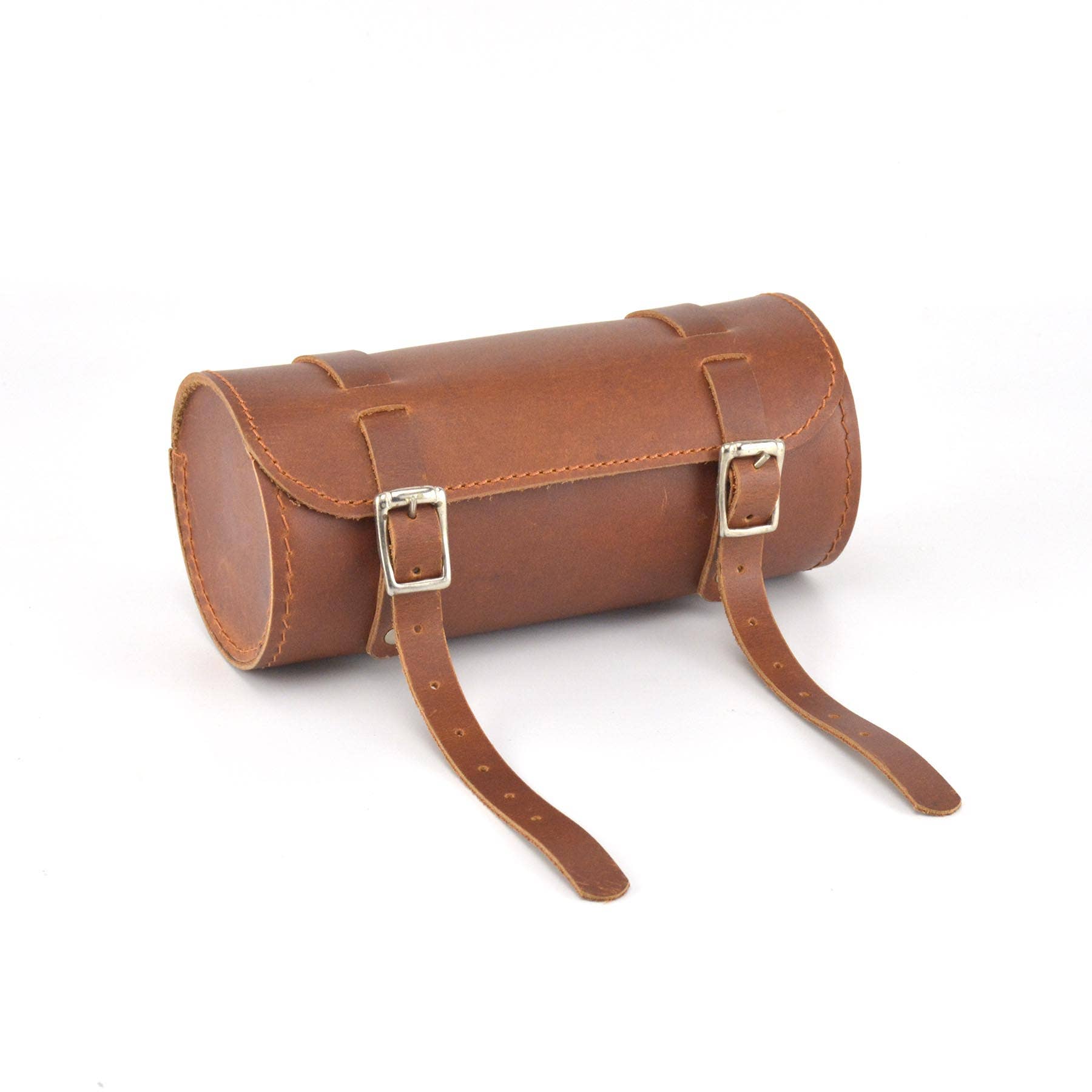 Exclusive Art Inc - Wholesale Kitchen Storage/Organizer - Leather Bike Saddle Bag, Handlebar – Round Utility Tool Bag1