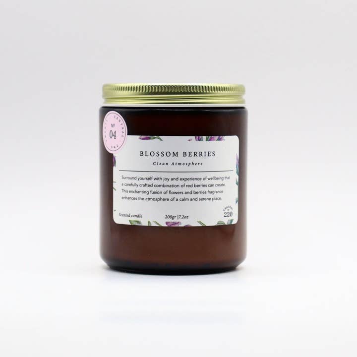 Central 220 - Wholesale Jar/Filled Candle - 04 | Joy | Blossom Berries | Scented Candle1
