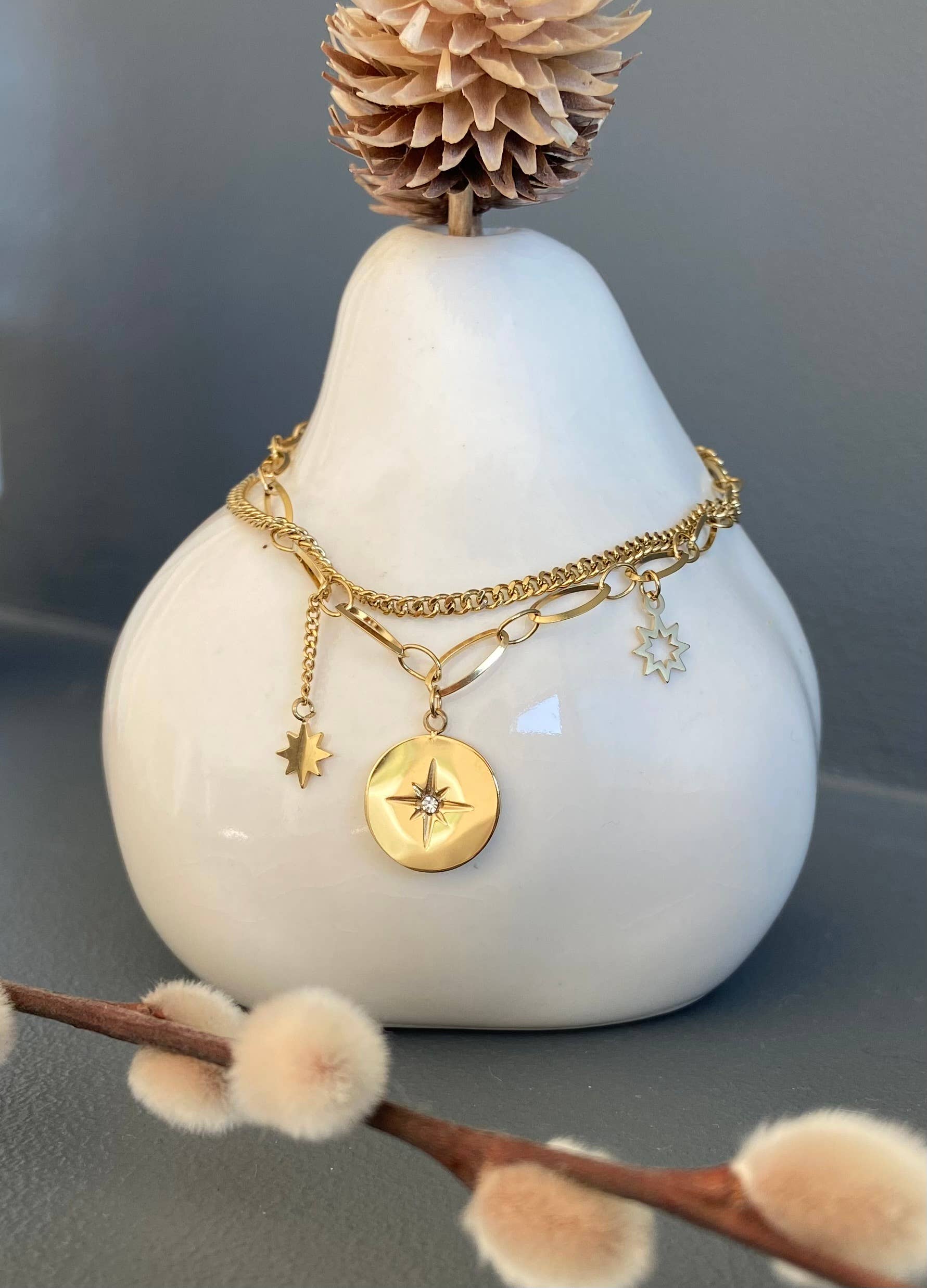 Ma Cocotte - Wholesale Charm/Dangle Bracelet - Cosmos bracelet3