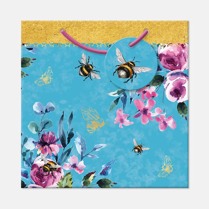The Gifted Stationery Company - Wholesale Gift bag - Gift Bag (Medium) - Queen Bee0