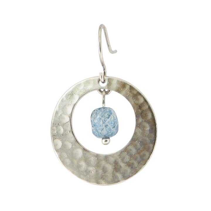 Hammered Hoop Earrings for wholesale by Baked Beads