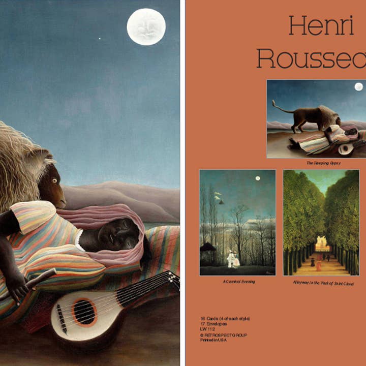 Henri Rousseau Notecard - Boxed Set for wholesale by The Retrospect Group Collection