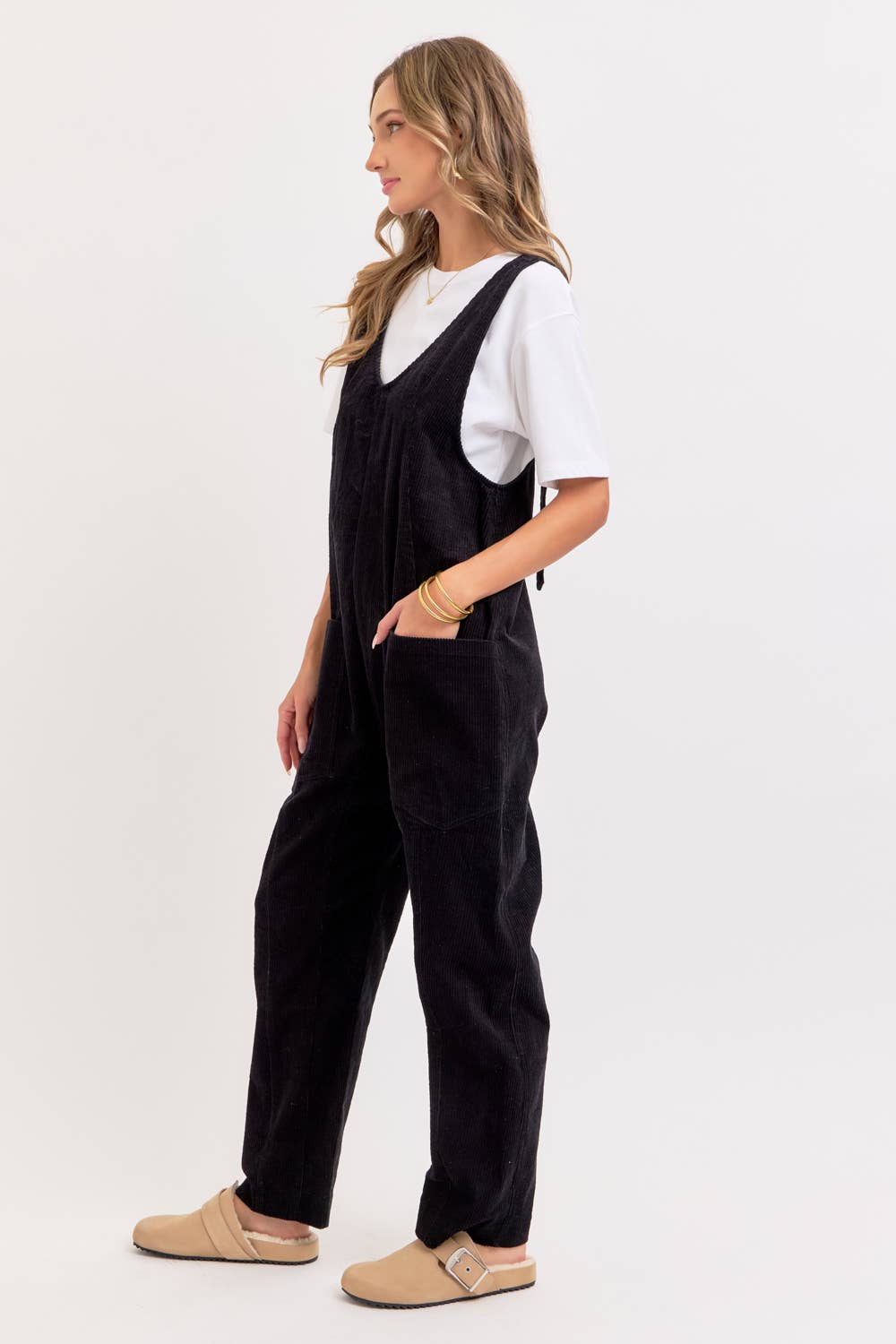 Sweet Lovely by Jen - Wholesale Overalls - Women's - PULL-ON-STYLE CORDUROY OVERALL JUMPSUIT33