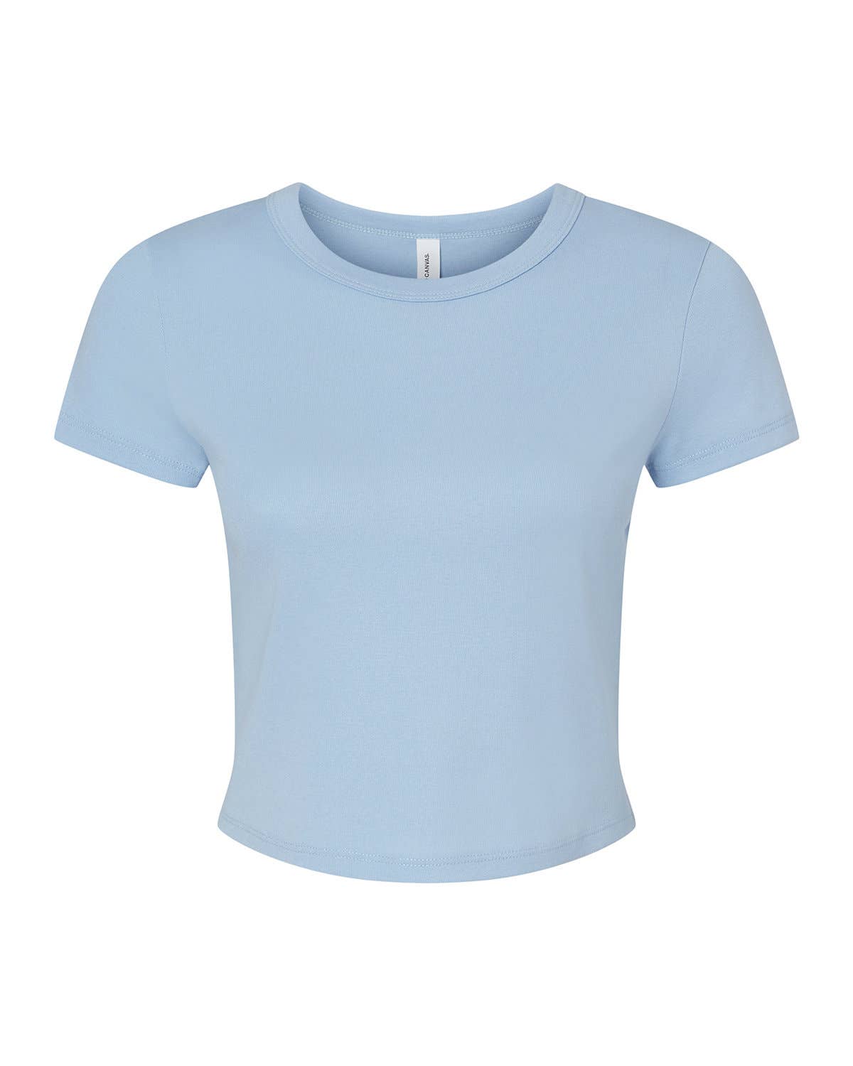 Total Apparel - Wholesale T-Shirt - Women's - Bella Canvas Ladies' Micro Ribbed Baby Tee | Cropped | 10109