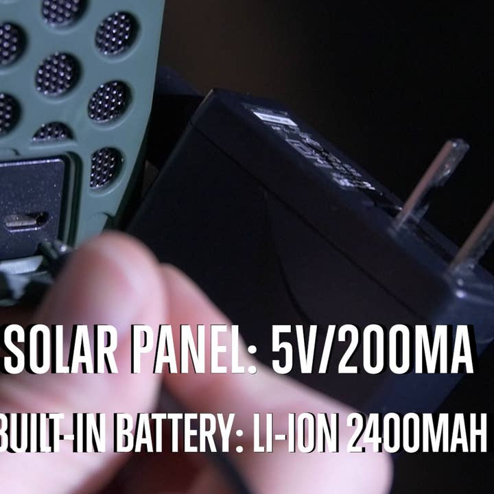 CALIBER GOURMET / CAMPCO - Wholesale Speakers - Humvee Portable Solar Powered Bluetooth Speaker3