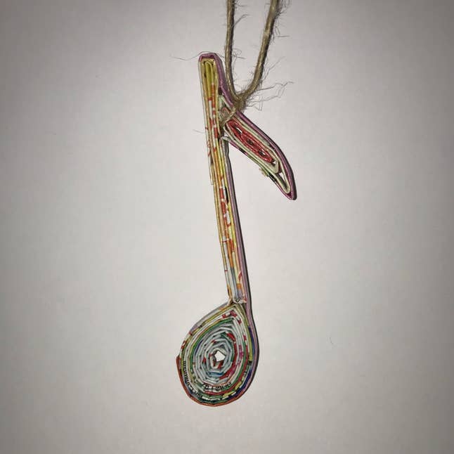 åttonde Note Quillin prydnad för wholesale av Poppin Cards and Gifts