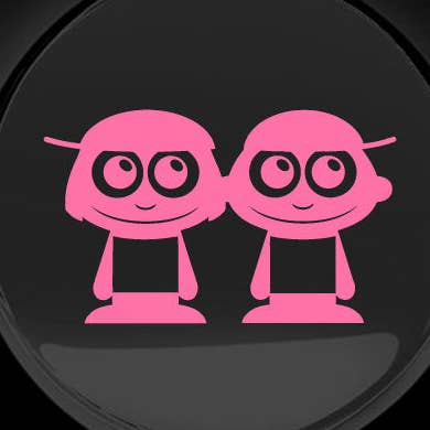 Adorable Boys Fuel Cap Car Sticker for wholesale by WinsterCreations™