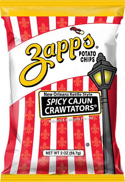 Hudson Meat Company - Wholesale Chips - CHIPS CAJUN CRAWTATORS     -     ZAPPS0