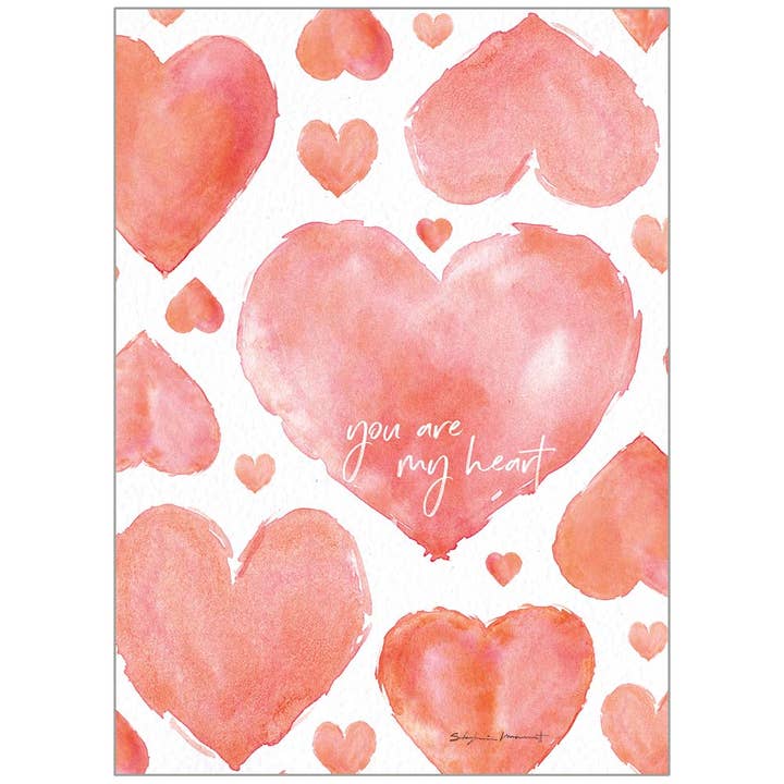 Hjerter & Hjerter - Valentinsdagskort for engroshandel hos Legacy