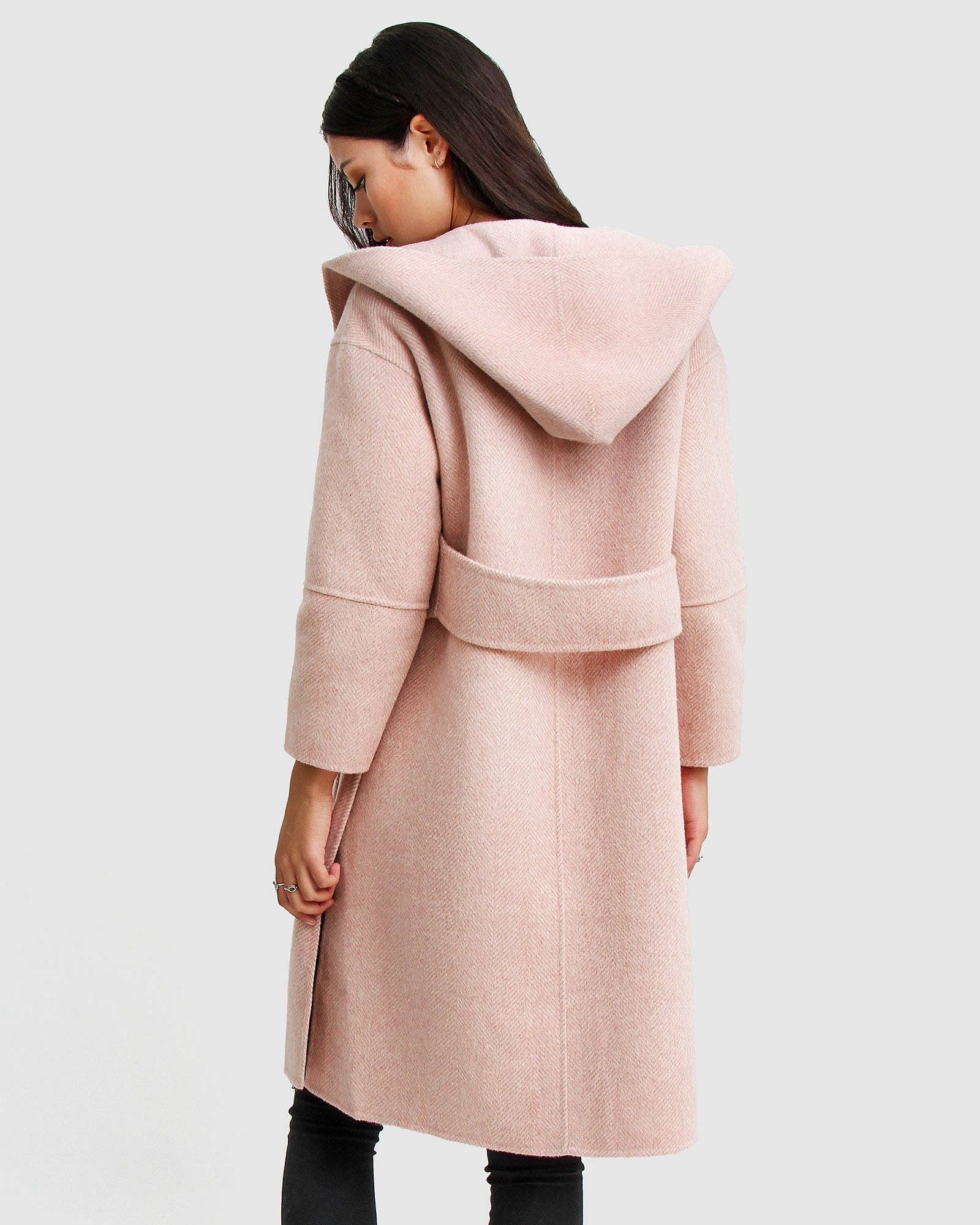 belle & bloom - Wholesale Coat - Women's - Walk This Way Wool Blend Oversized Coat4