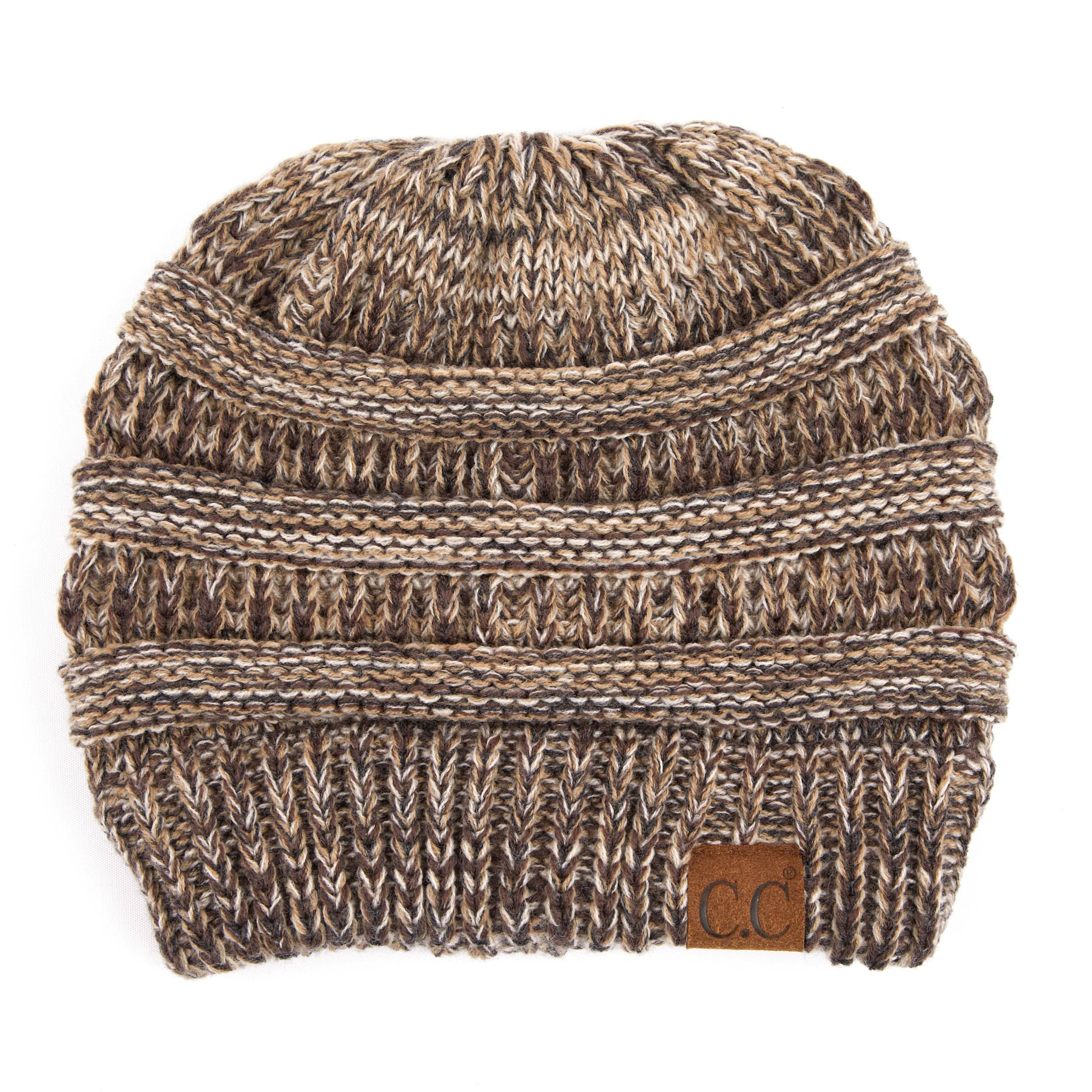 Truly Contagious - Venta al por mayor Gorro de lana - Mujer - Gorro CC Crafted multicolor de 4 tonos (YJ-816)9