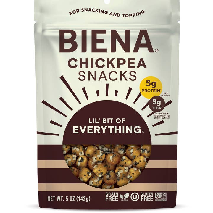 Biena Snacks - Wholesale Nuts - BIENA Roasted Chickpeas Lil' Bit of Everything 5oz x8ct Case