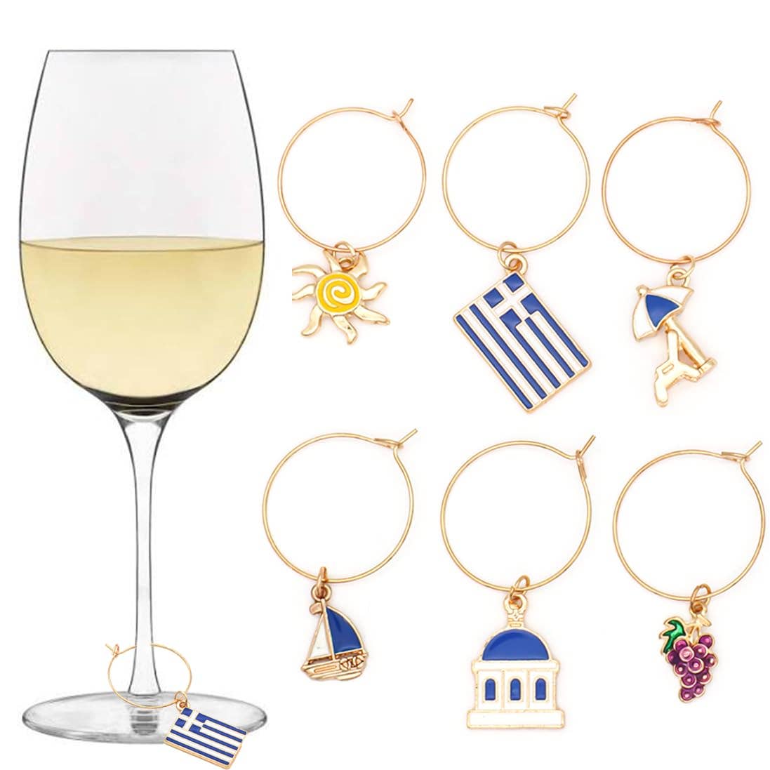 Serendipity - Wholesale Wine Charm - Greek Wine Charms | Santorini Serenity8