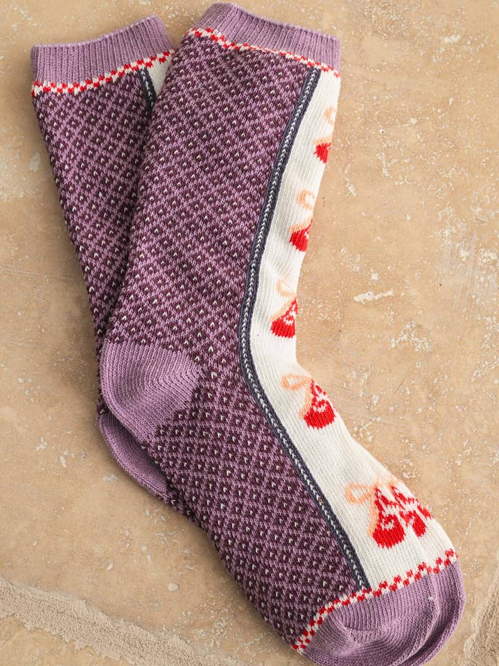 A5599 CHERRY AND MULTI PATTERN S for wholesale by MIOU MUSE