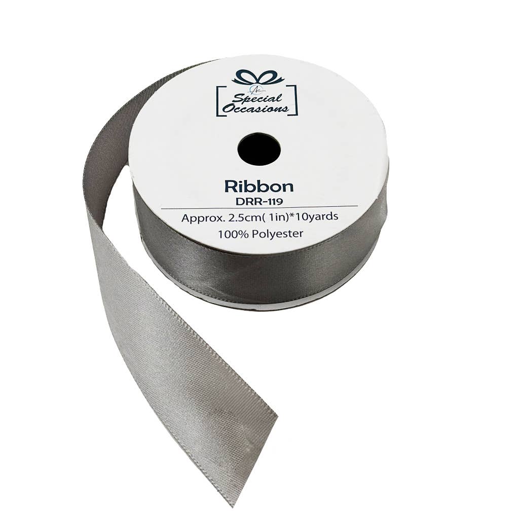 Angels Craft - Wholesale Ribbon - Gift Wrapping - Satin Ribbon 0.4" x 10 Yards Set of 12 (Available 8 colors)6