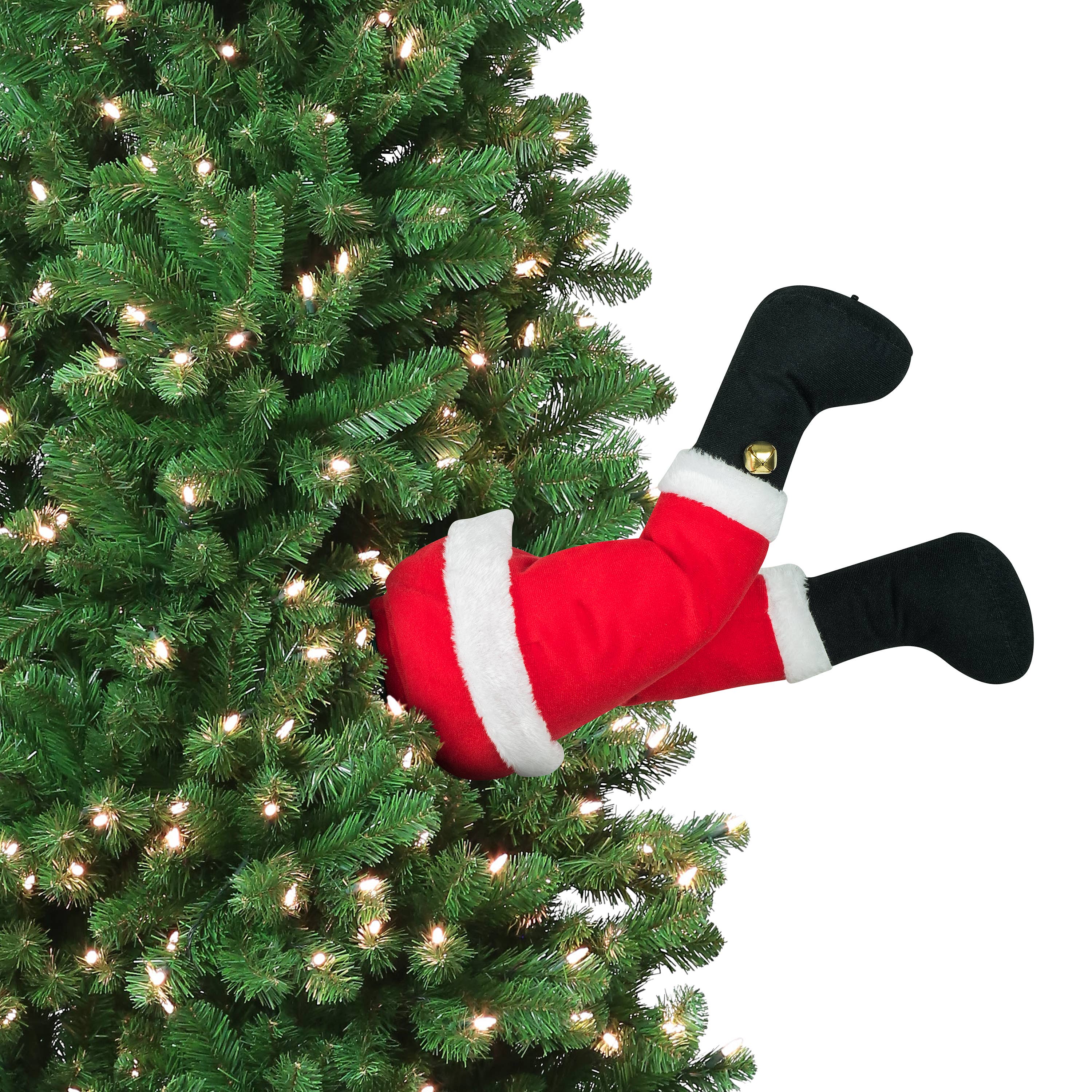 Mr. Christmas - Wholesale Christmas Decoration - Treeside Kickers 16" - Santa0