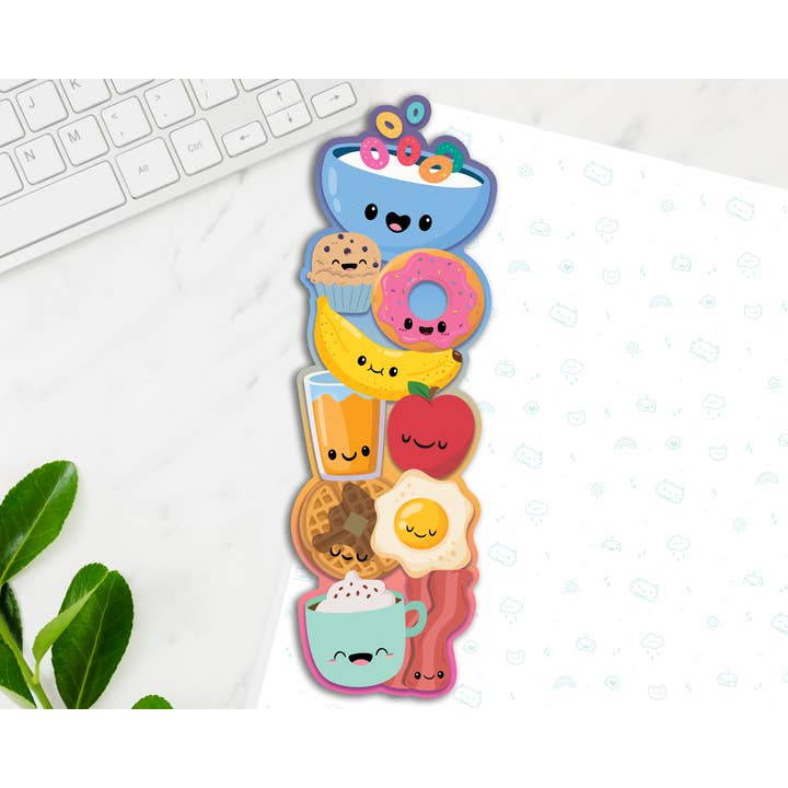 Breakfast Long Sticker for wholesale by FunUsual Suspects