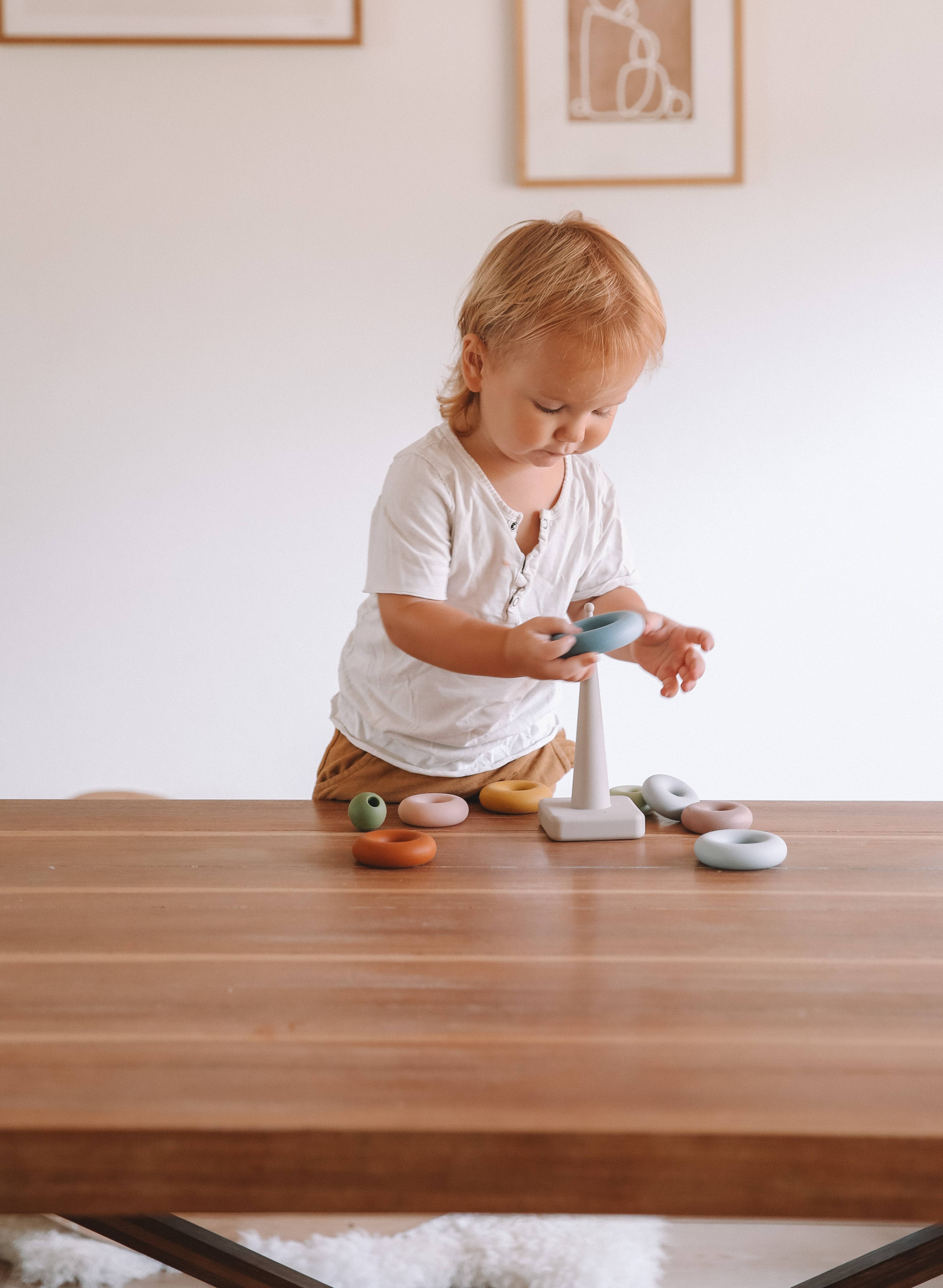 Lytl Store - Wholesale Building Set - Kids - Ring Stacking Toy + Silicone + Sensory Play + Sorting 8