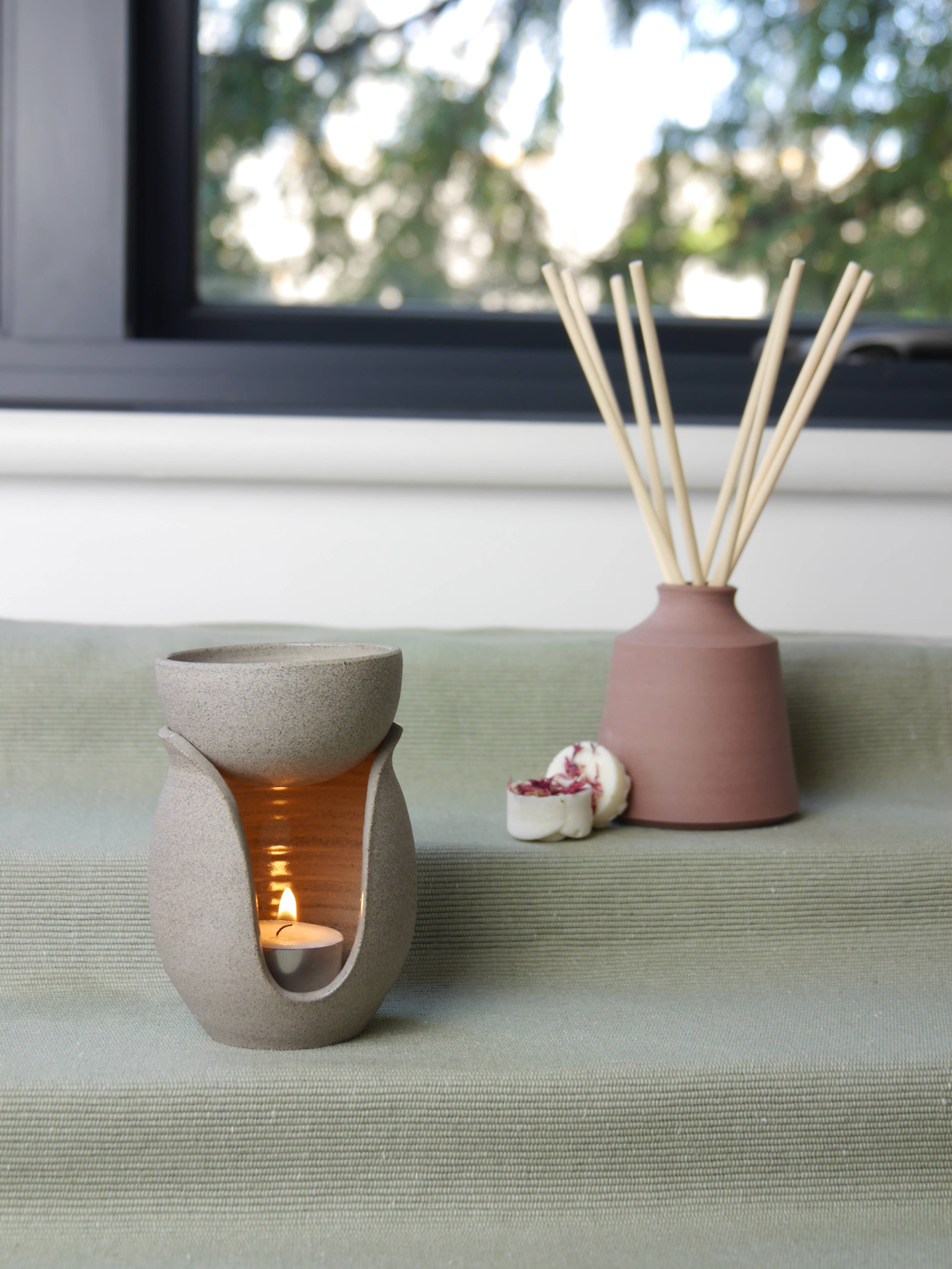 Throw to fire – wholesale Fragrance warmer – Handmade, Ceramic Oil Burner / Wax Melt Burner - Gift-ready13