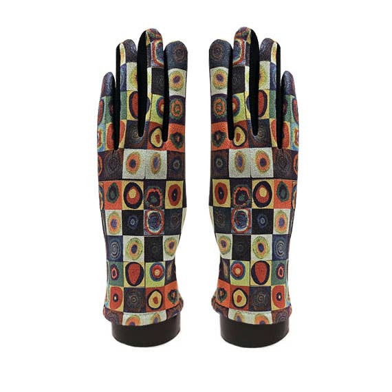 Access by Mediterranean Concepts - Vendita all'ingrosso Guanti - Donna - Guanto quadrato e pois Wessily Kandinsky, taglia piccola3