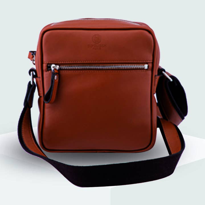 Elyousah Paris ,société SAROU - Wholesale Messenger Bag - Men's - bag bag IRIS (camel)0