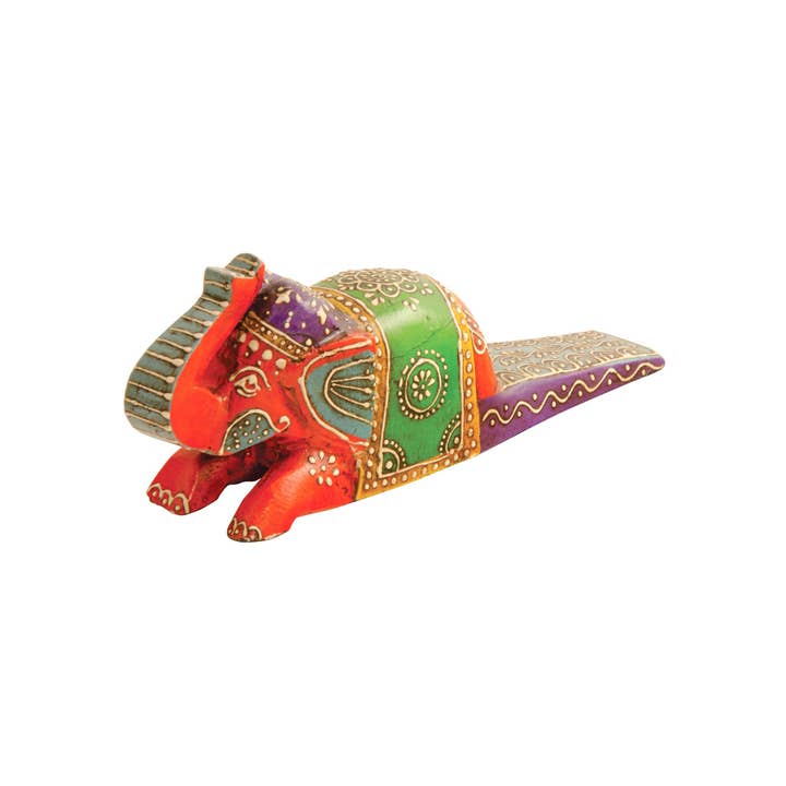 Namaste - Wholesale Door stop - Wooden Elephant Door Stopper3