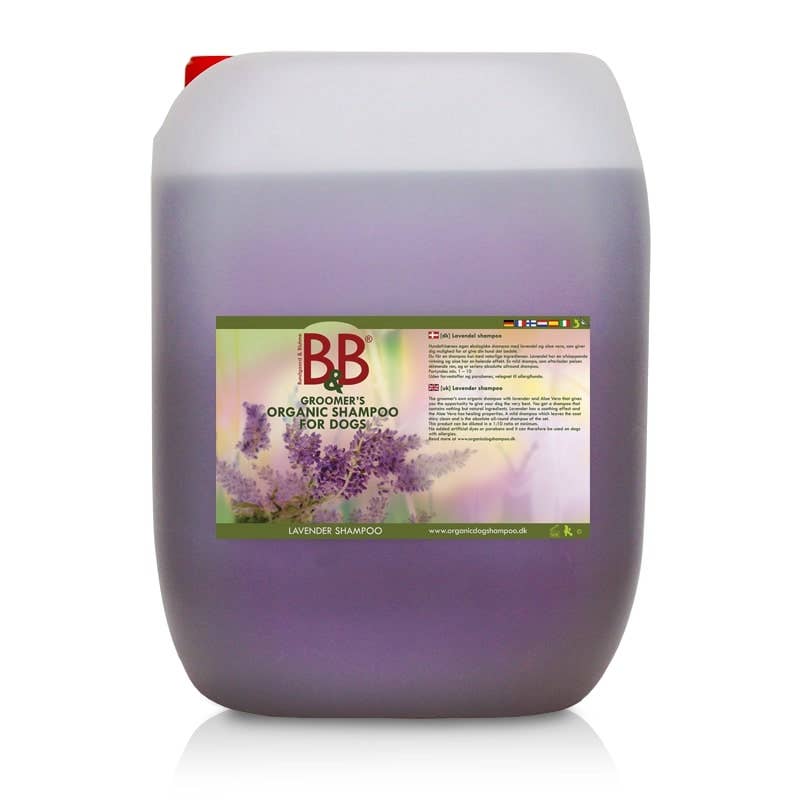 B&B Økologisk Hundeshampoo - Wholesale Pet Shampoo - Dog - Organic Lavender Shampoo3
