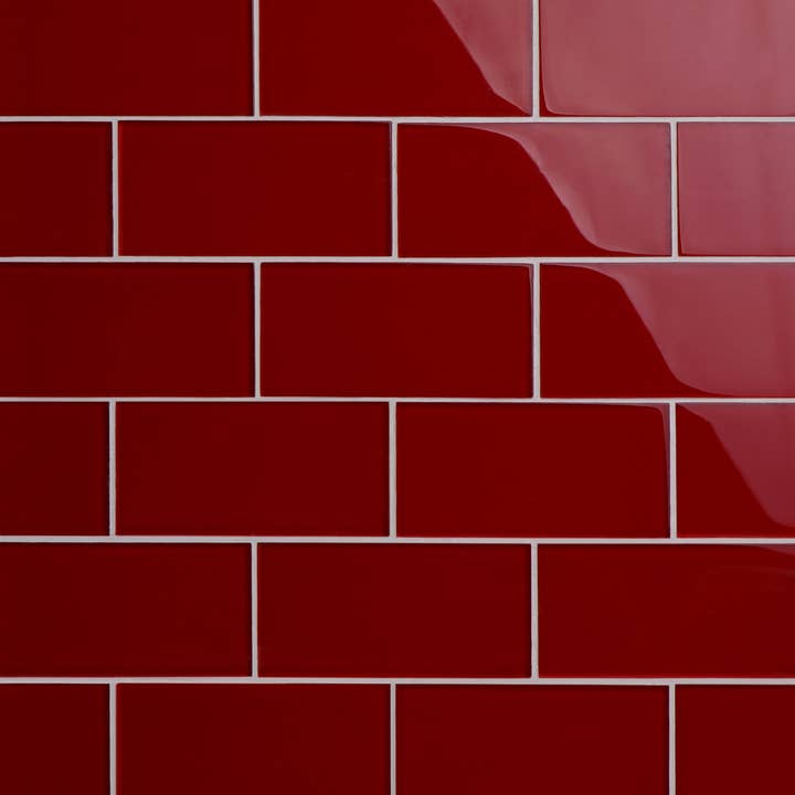 WS Tiles - Vente Carrelages muraux - Carreau de mosaïque en verre de 3" x 6", dosseret pour cuisine et salle de bain - 5 pieds carrés par carton37