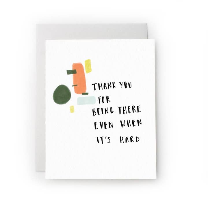 Even When It's Hard Card for wholesale by Tack and Ward