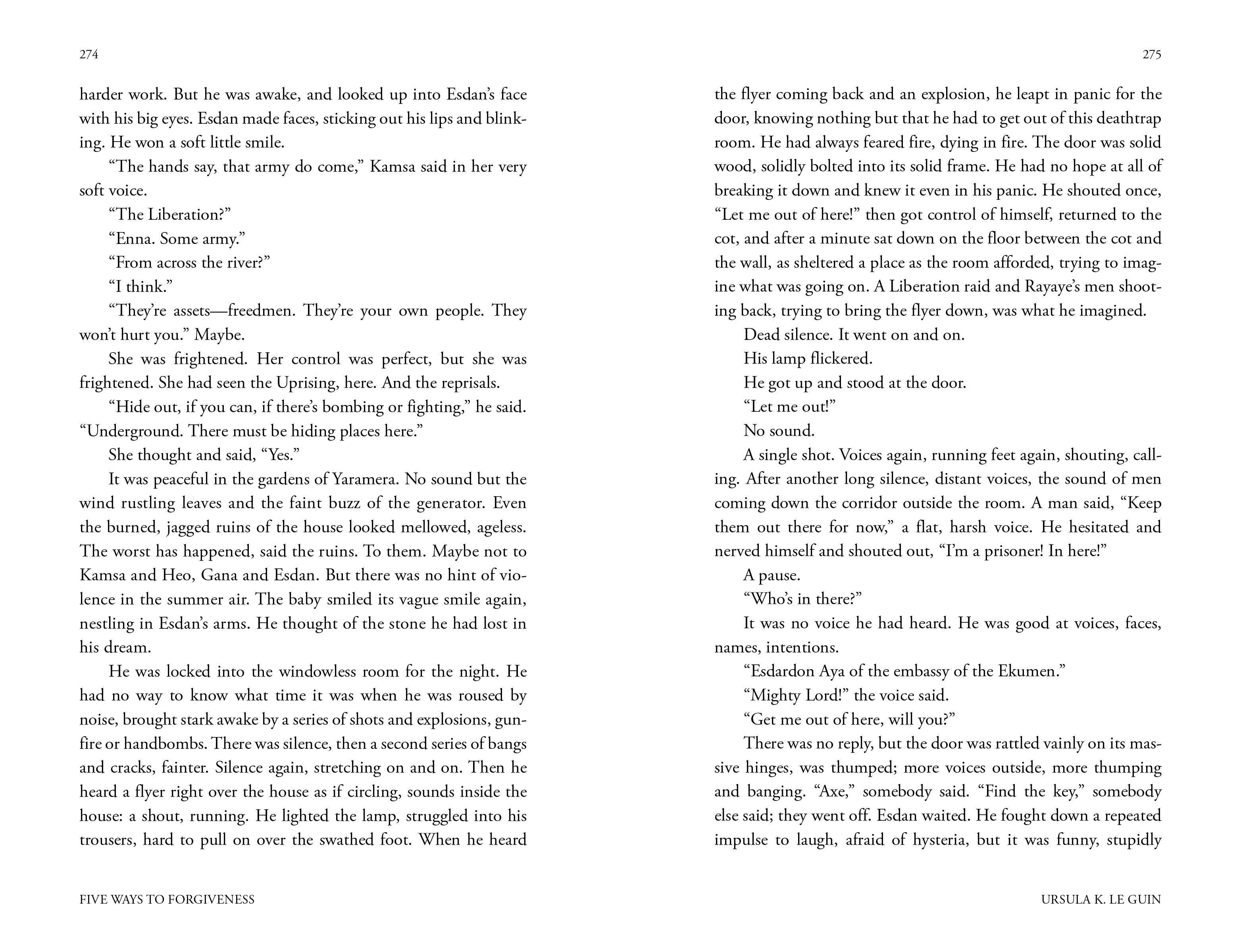 Hachette Book Group - Wholesale Science Fiction - Five Ways to Forgiveness by Ursula K. Le Guin6