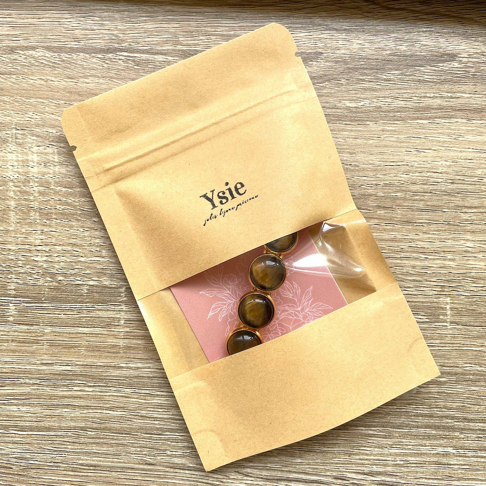 YSIE - Wholesale Hair Clip - Women's - Estelle natural stone clip4