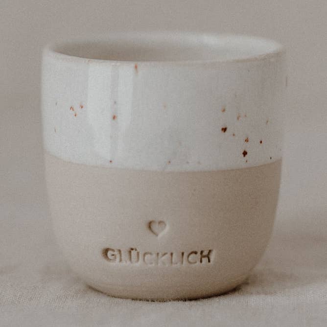 Happy espresso cup (VE = 4 pieces) for wholesale by Eulenschnitt