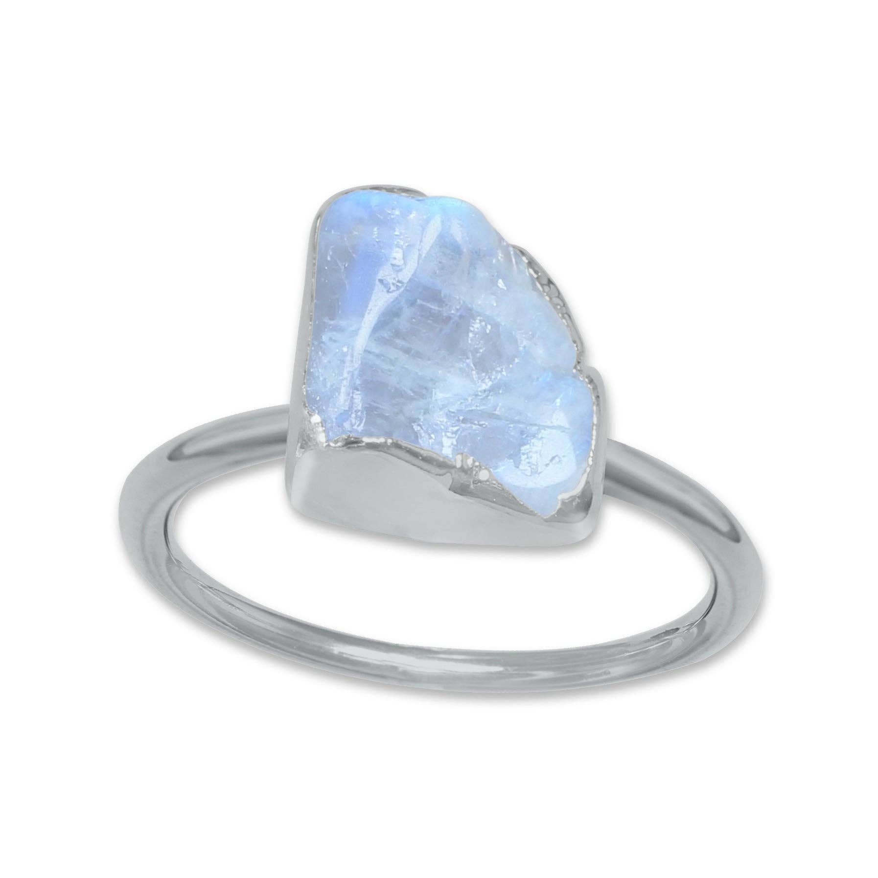 Handmade Jewels - Wholesale Cocktail/Statement Ring - Raw Crystal Ring – Silver, Gold, Rose Gold & Black Rhodium Finish | Natural Stones (Made to Order)17