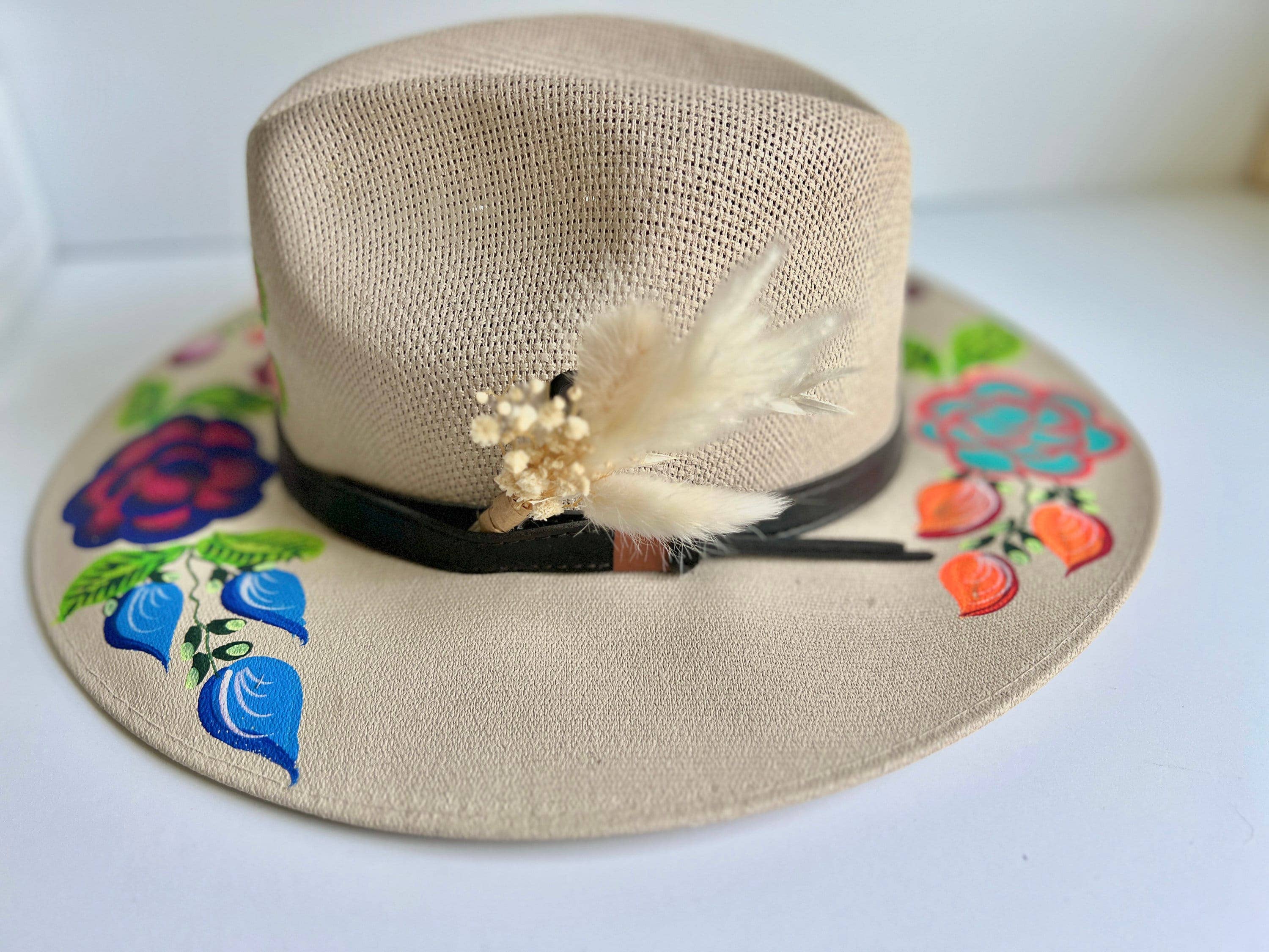 Withered Whimsy - Wholesale Hat Accessory - Women's - Hat Accent - White Pampas Grass (Dried flowers only)1