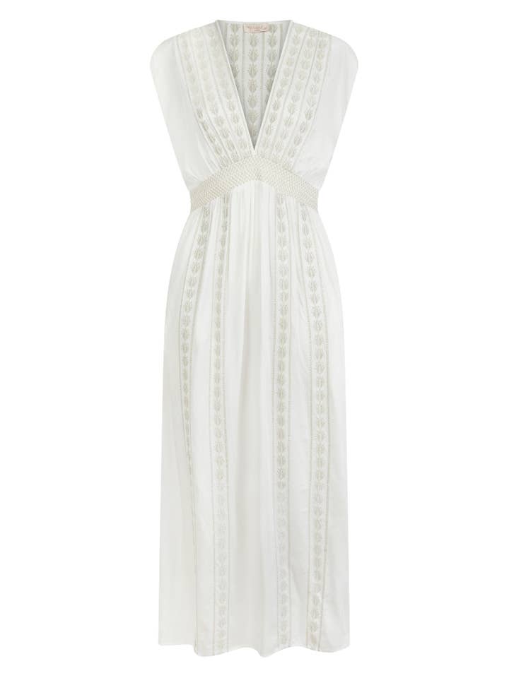 Samba Dress - Ecru for wholesale on Faire1