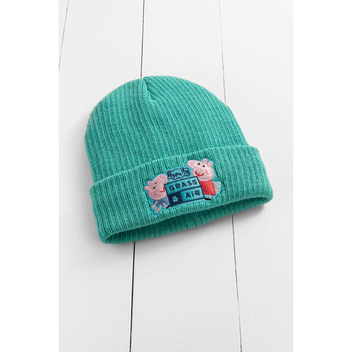Grass & Air - Wholesale Beanie - Kids - Peppa Pig George Blue Kids Beanie Hat