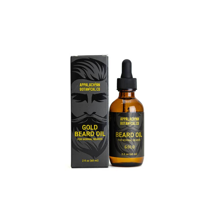 Appalachian Botanical Co. - Wholesale Beard Styling Product - Beard Oil in Gold - Bestseller!