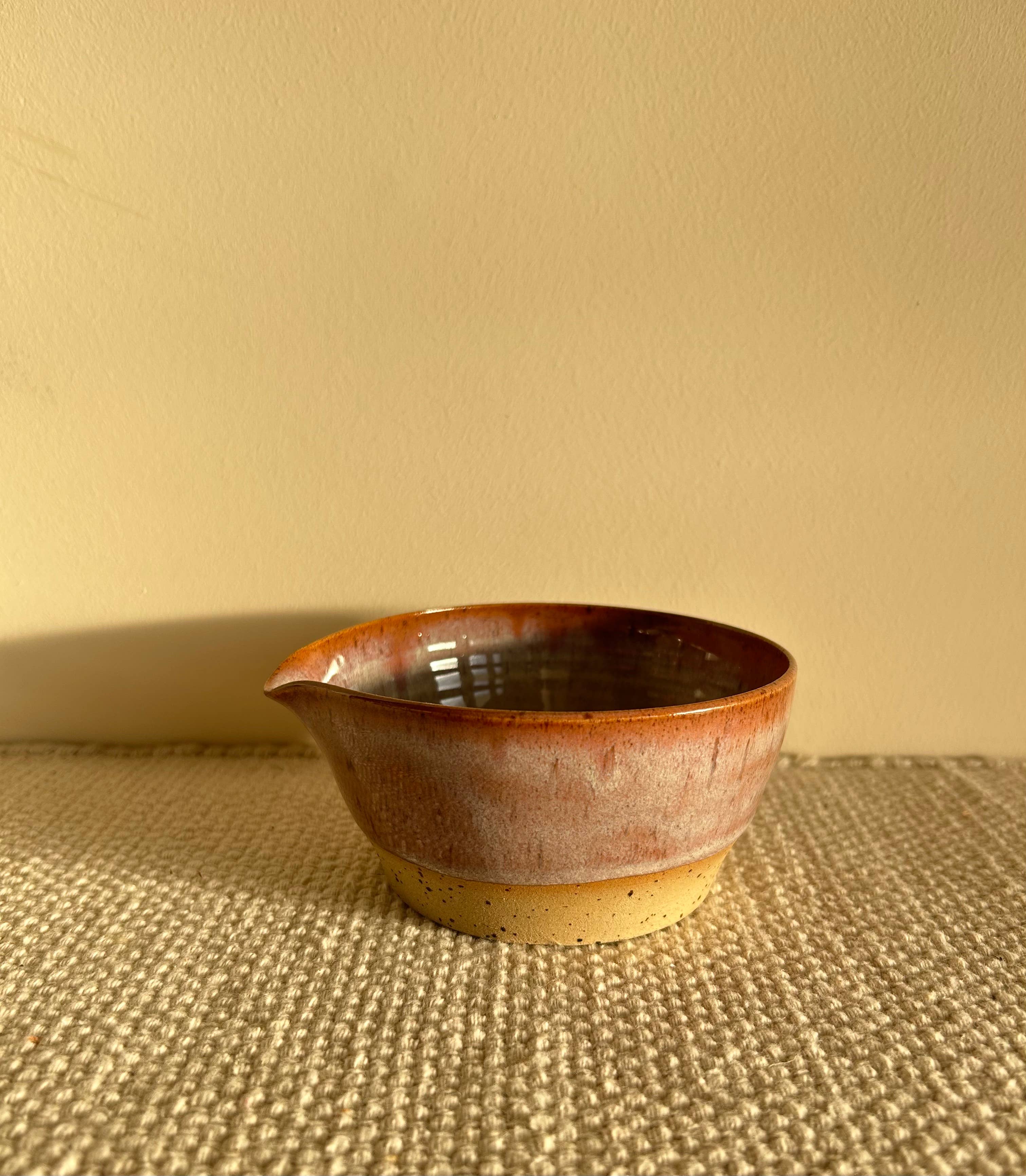 Fernweh Pottery - Wholesale Bowl - Speckled Pink Matcha Bowl2