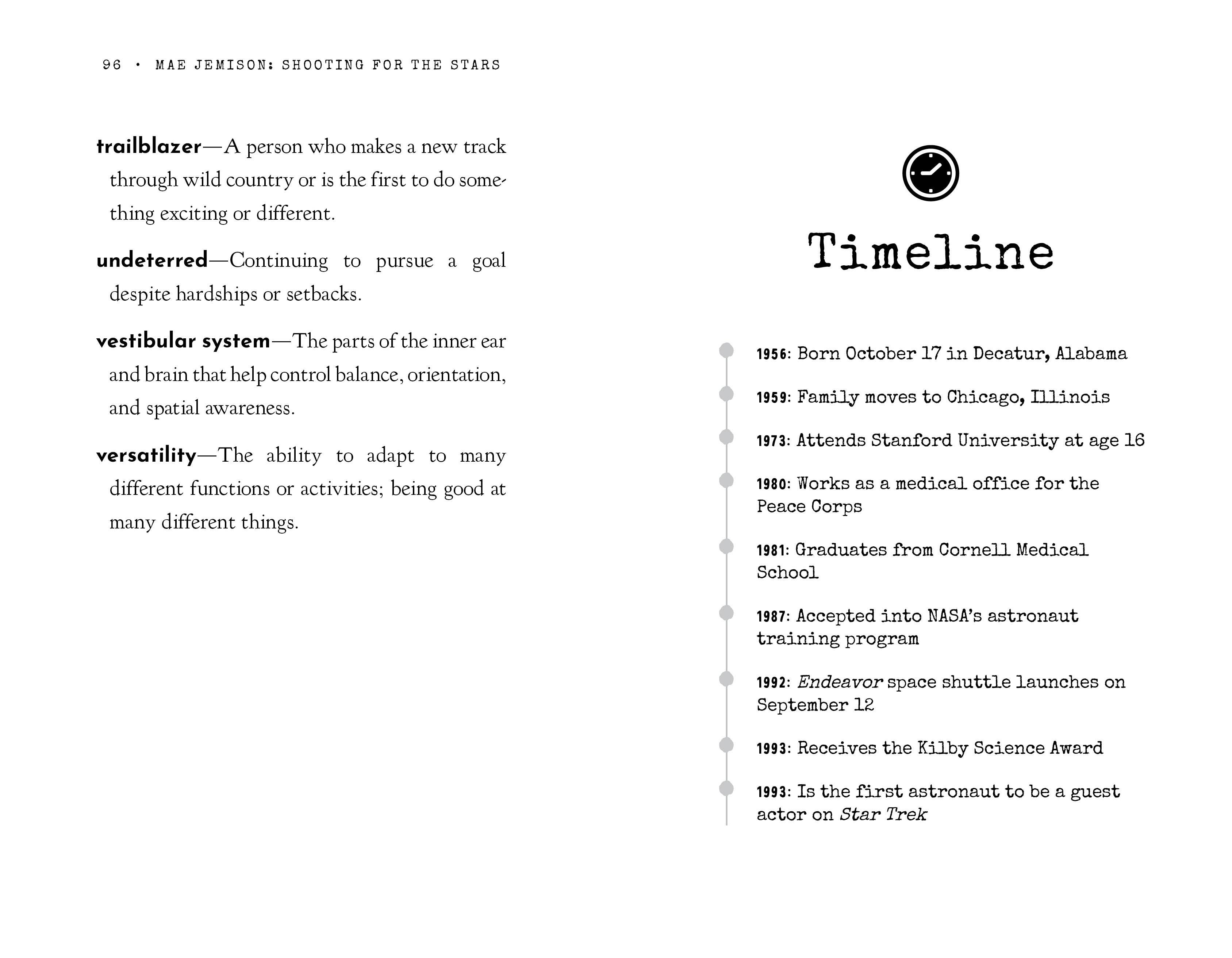 Bushel & Peck Books - Wholesale Biography & Memoir - Black History Heroes: Mae Jemison13