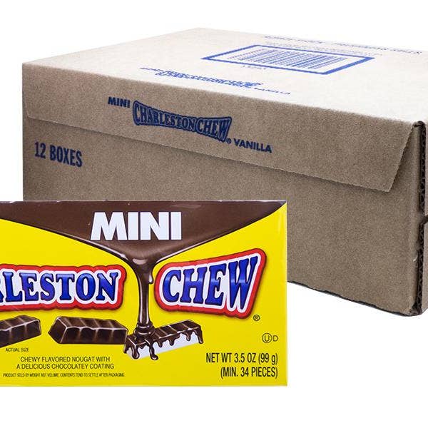 Shop The King - Wholesale Chocolate Bar - Charleston Chew Mini Theater Box Candy 3.5 oz2