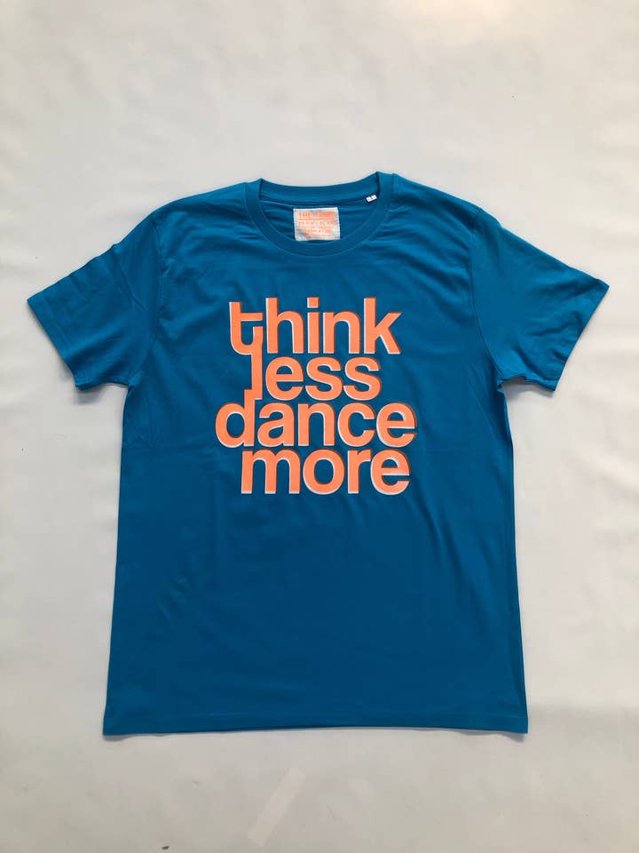 T-shirt néon Dance More pour la vente par THE TRIBE BERLIN