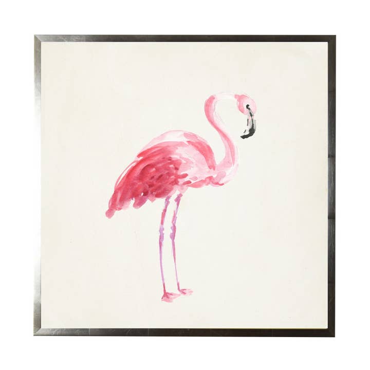 Watercolor Flamingo for wholesale by Antique Curiosities Inc