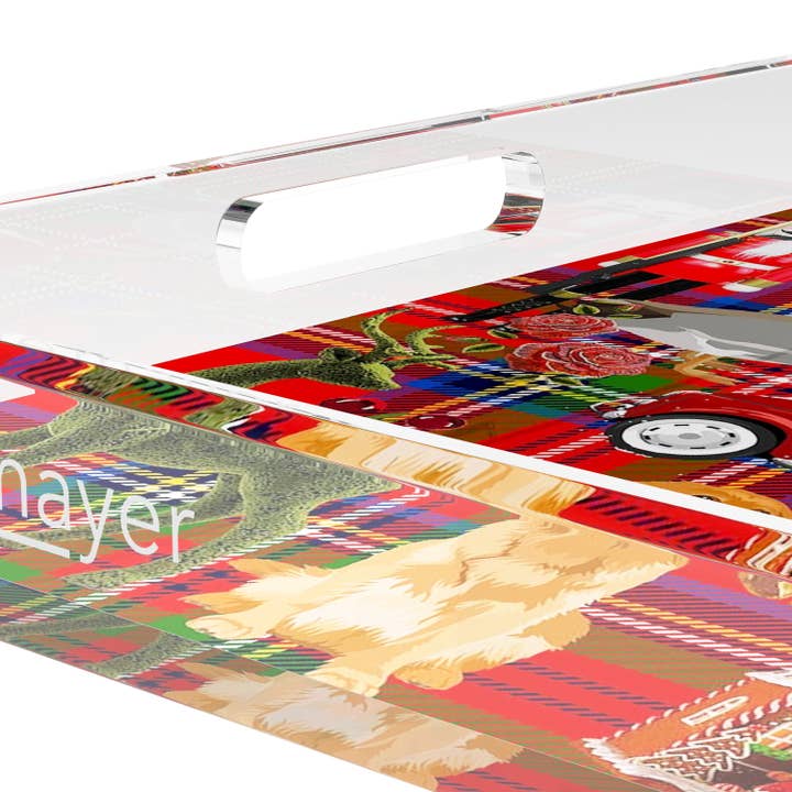 Nicolette Mayer Collection - Wholesale Decorative Tray - Ultimate Christmas Acrylic Square Decorative Tray32