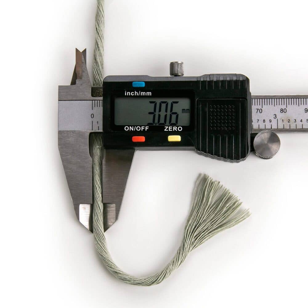 MB Cordas - Wholesale Craft Supplies - 3MM Single Twisted 500g Macrame Cotton Cord SAGE GREEN 140m Macrame String 1 PLY Craft Rope4