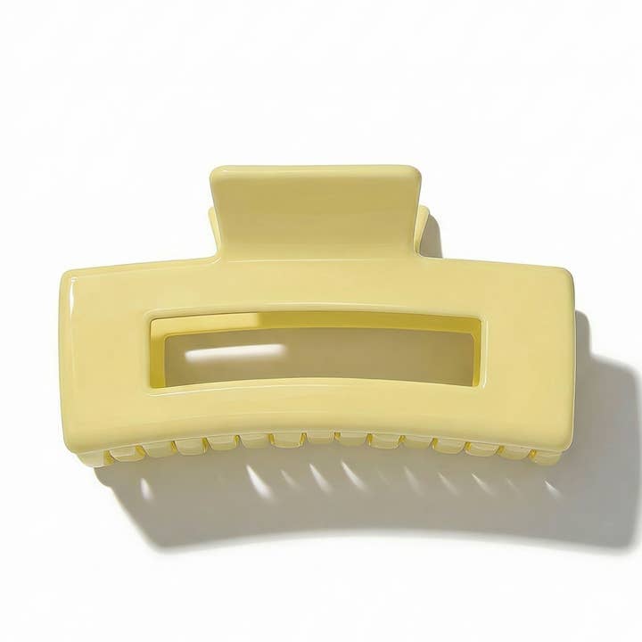 Fermaglio per capelli giallo chiaro pasquale, crema al burro per la vendita all'ingrosso da parte di Stiched by Lexi