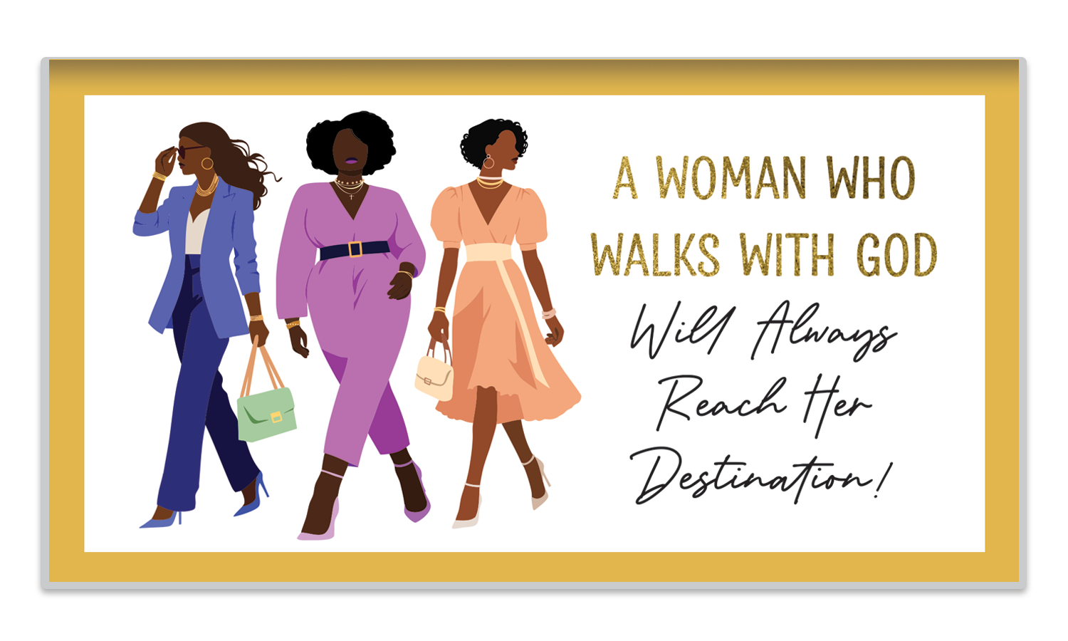 African American Expressions - Wholesale Planner - 2026-2027 Woman With God Checkbook Planner0