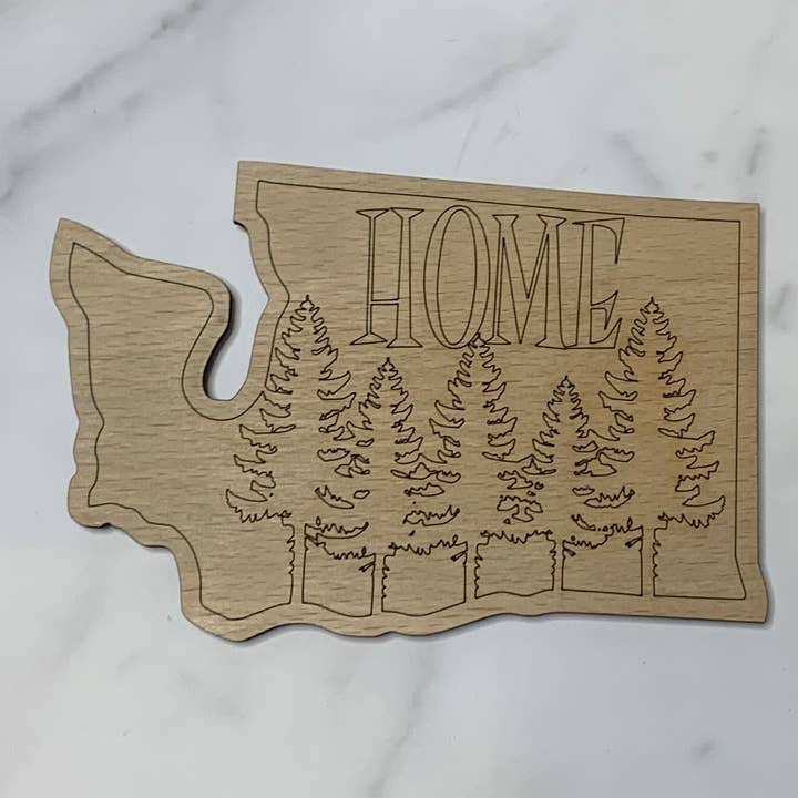 The HNB House – Engroshandel Magnet – Birch Washington State „Home“ Magnet1