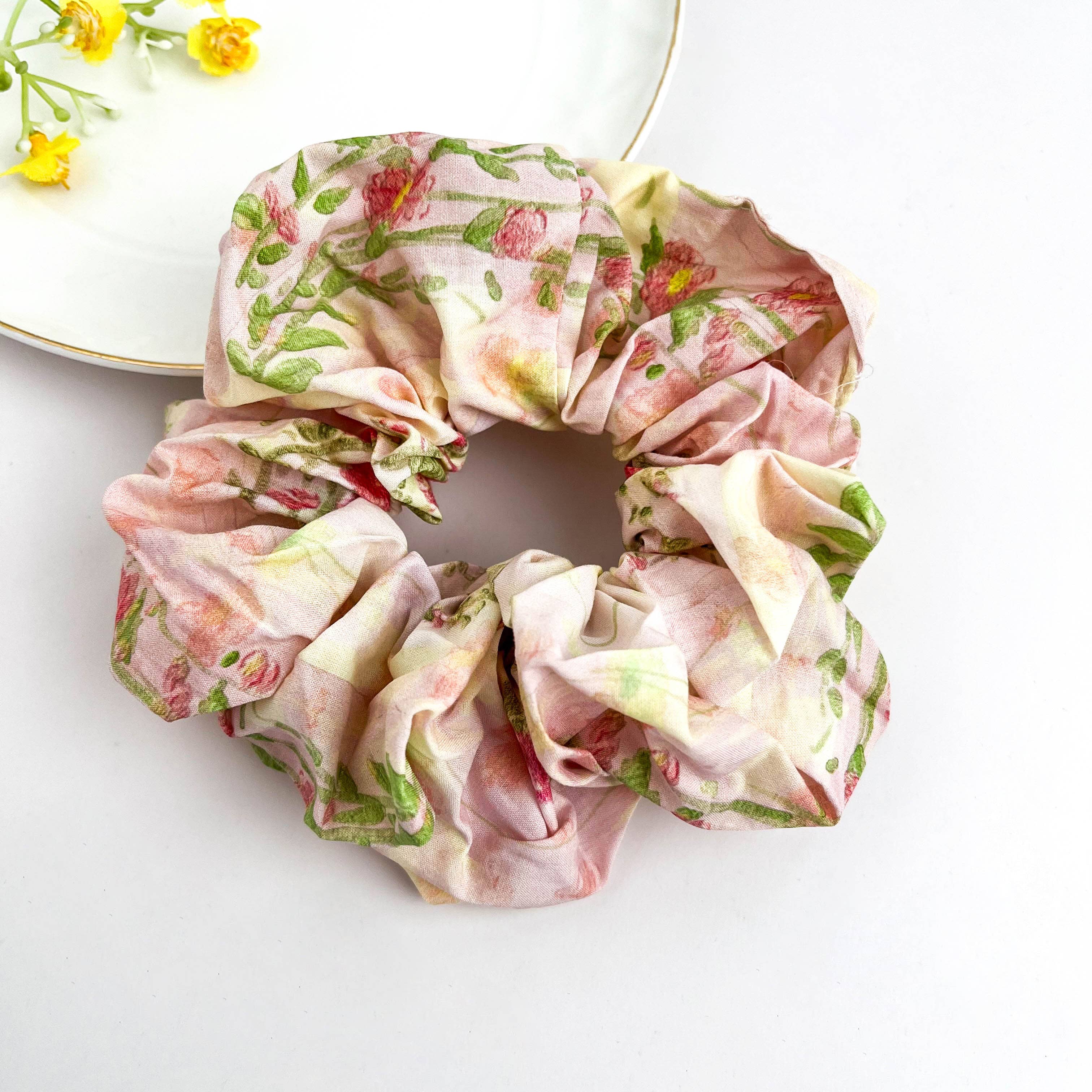 mildstyles - Vente Chouchou – femme - Chouchou à cheveux polyvalent à grand imprimé floral3